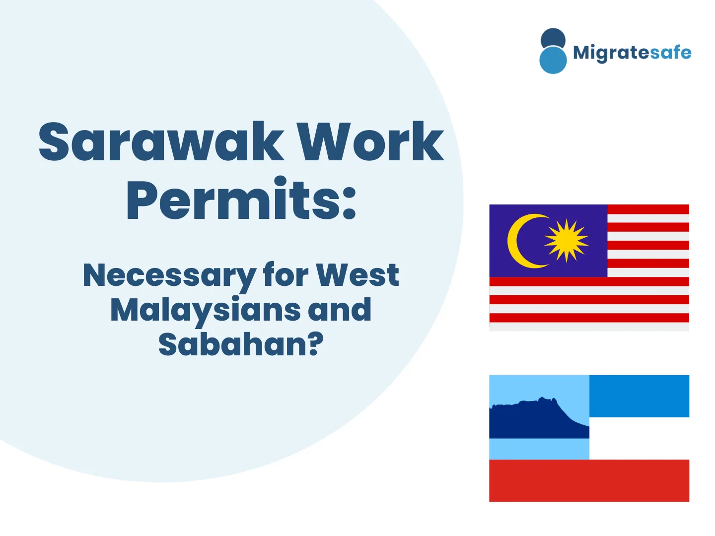 Do West Malaysians or Sabahans need work permits in Sarawak?